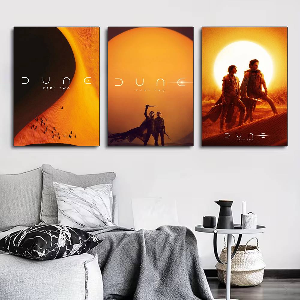 Board Game Dune - D-Dune Part Two Poster for Living