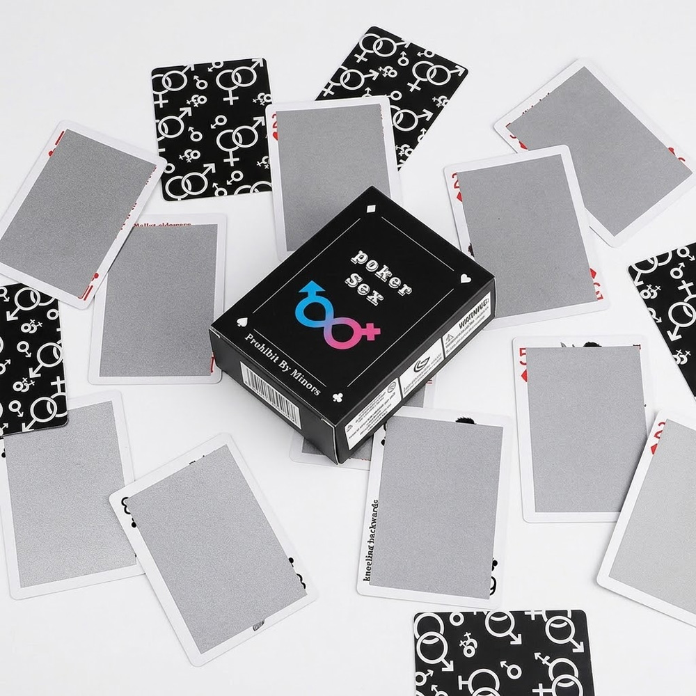 Board Game Or Boardgame - Adult Scratch-Off Playing Cards,54 Intimate Position