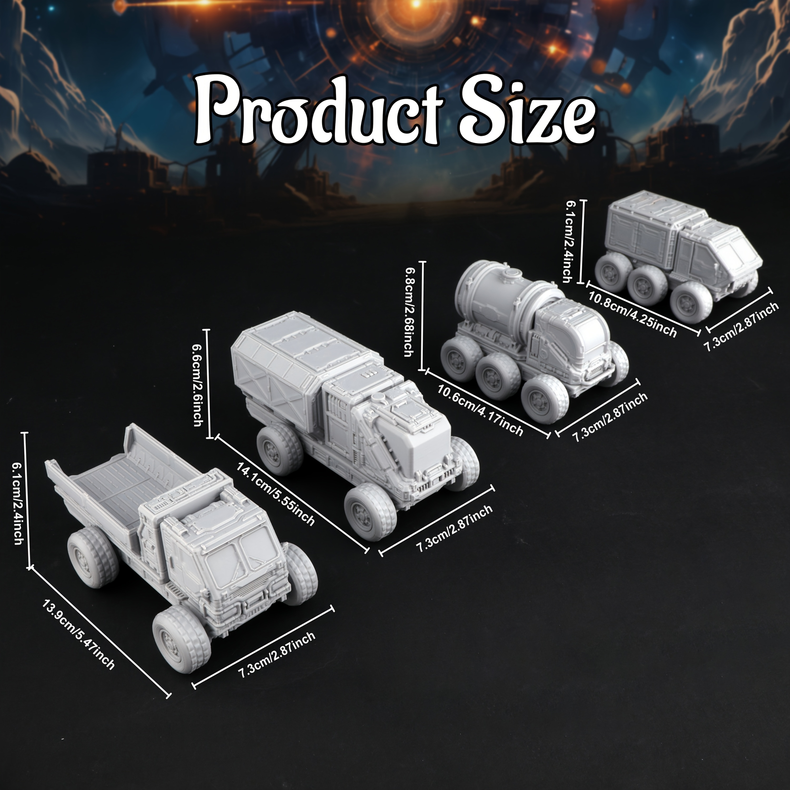 Sci-Fi RPG Truck Miniatures, P - đánh giá và giá Board Game Dune