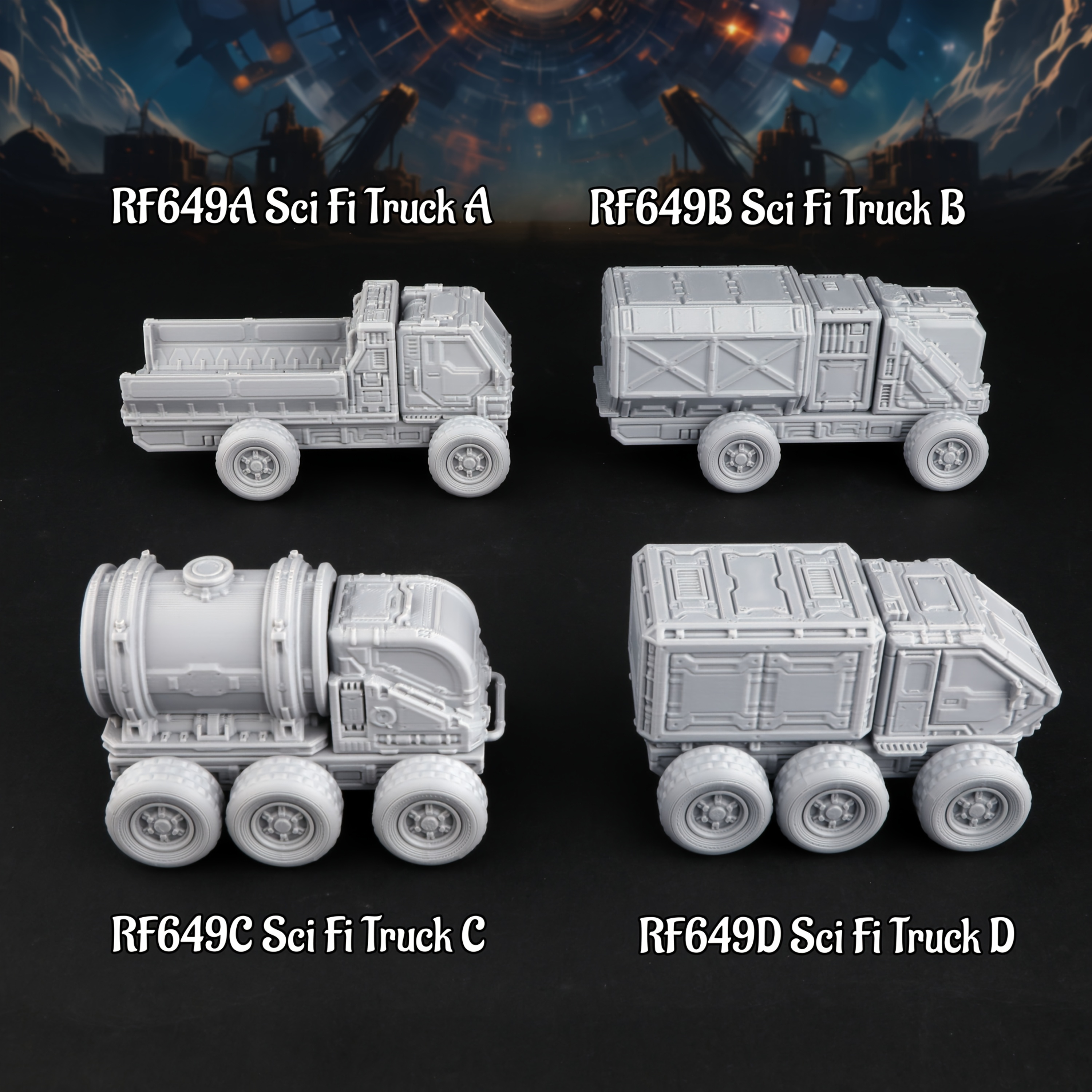 Sci-Fi RPG Truck Miniatures, P - đánh giá và giá Board Game Dune