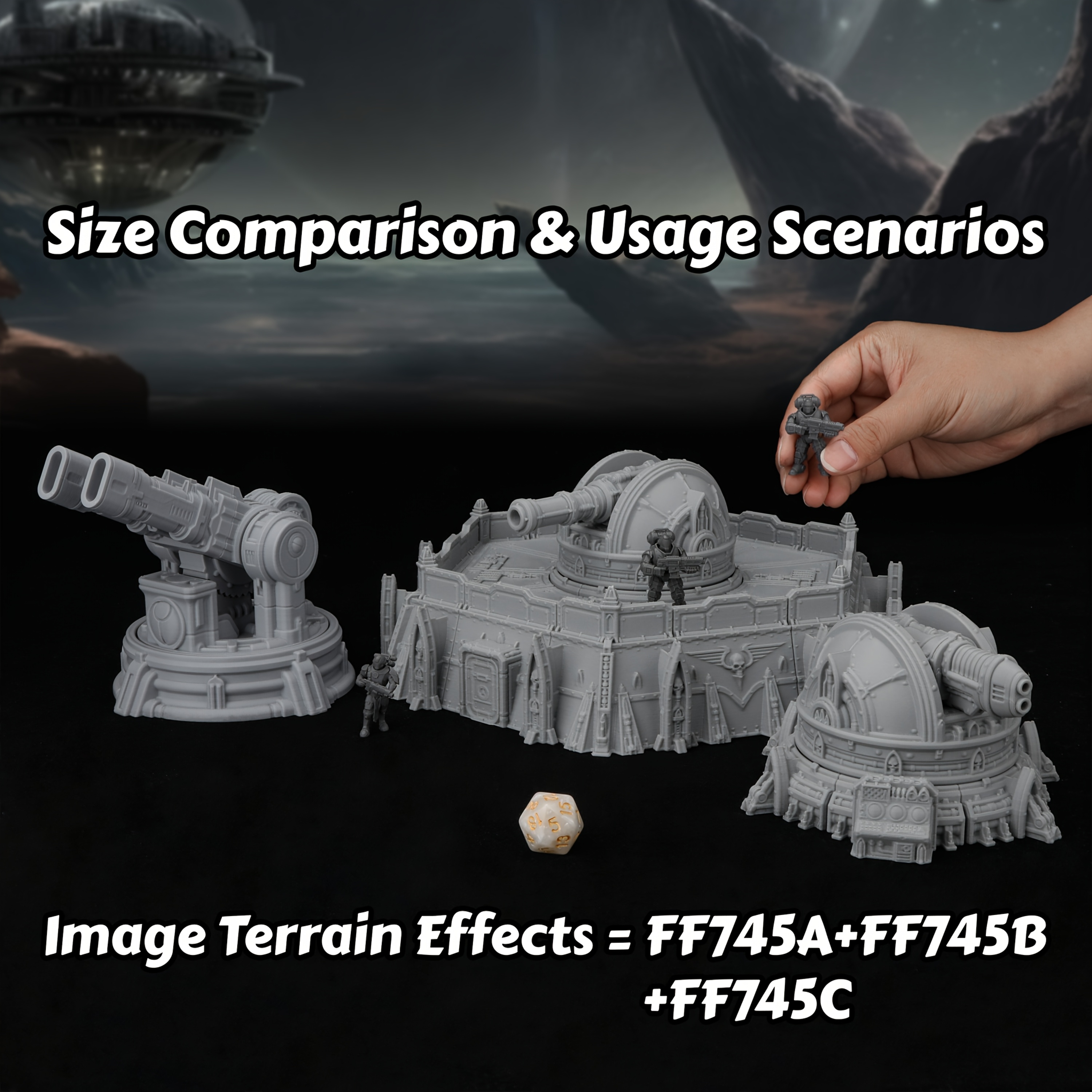 TTRPG Sci-Fi Defense Miniature - đánh giá và giá Board Game Dune