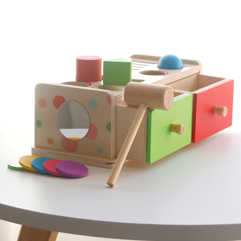 Montessori Wooden Sorting Stac - đánh giá và giá Board Game Organization
