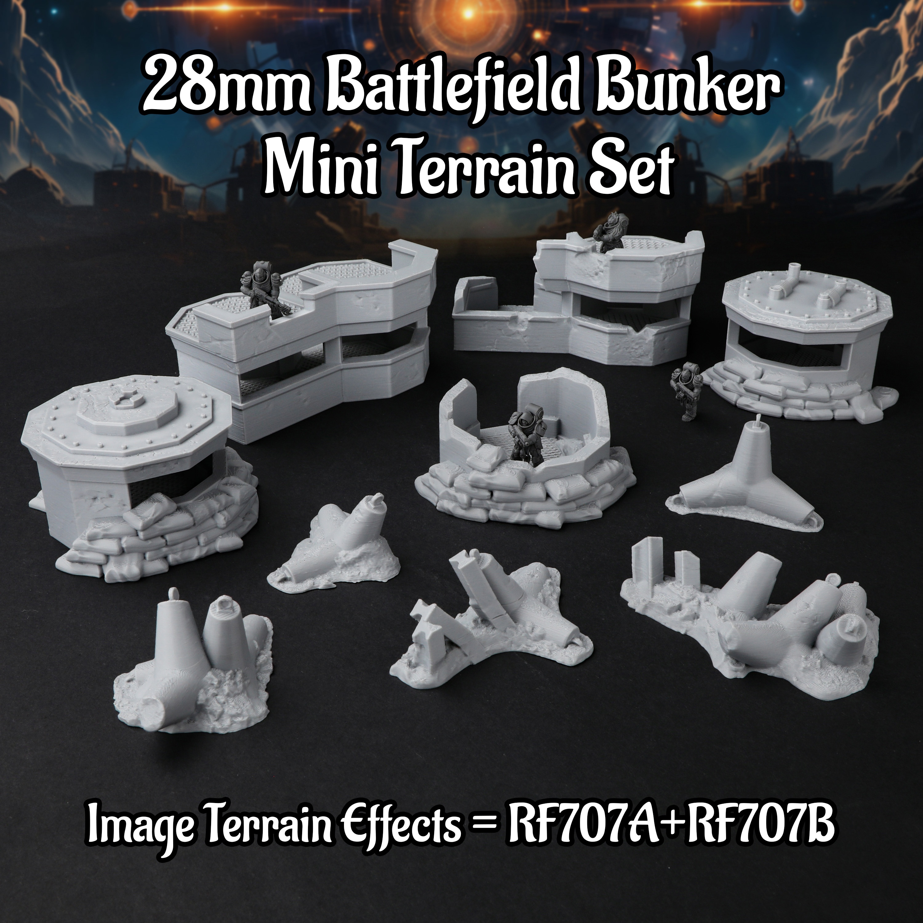 Sci-Fi Modular Battlefield Bun - đánh giá và giá Board Game Dune