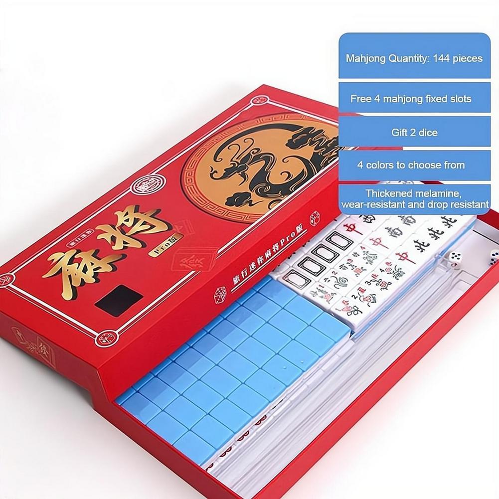 Portable Travel Mini Mahjong S - đánh giá và giá Board Game Organization