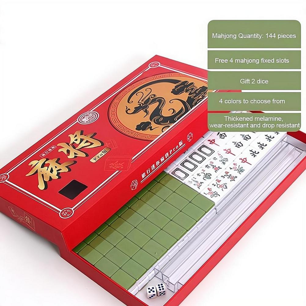 Portable Travel Mini Mahjong S - đánh giá và giá Board Game Organization