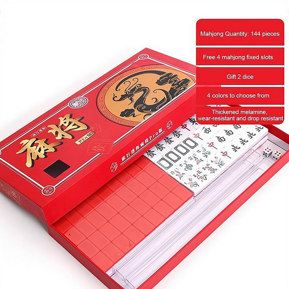 Portable Travel Mini Mahjong S - đánh giá và giá Board Game Organization