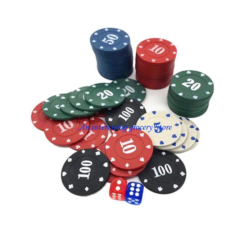 652D 100x Board Game Chips Cas - đánh giá và giá Board Game Vault