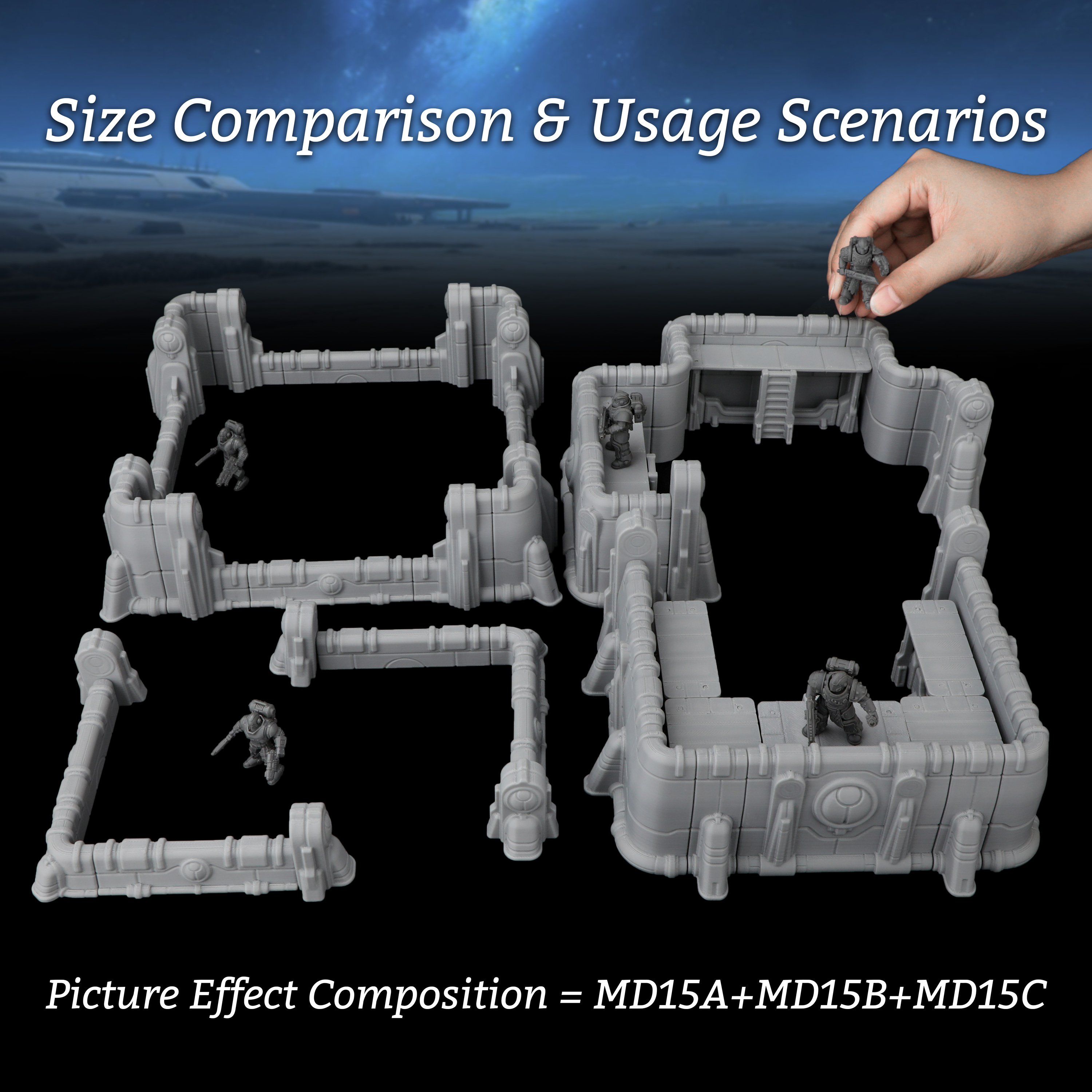 Sci-Fi Modular Fortress Defens - đánh giá và giá Board Game Dune