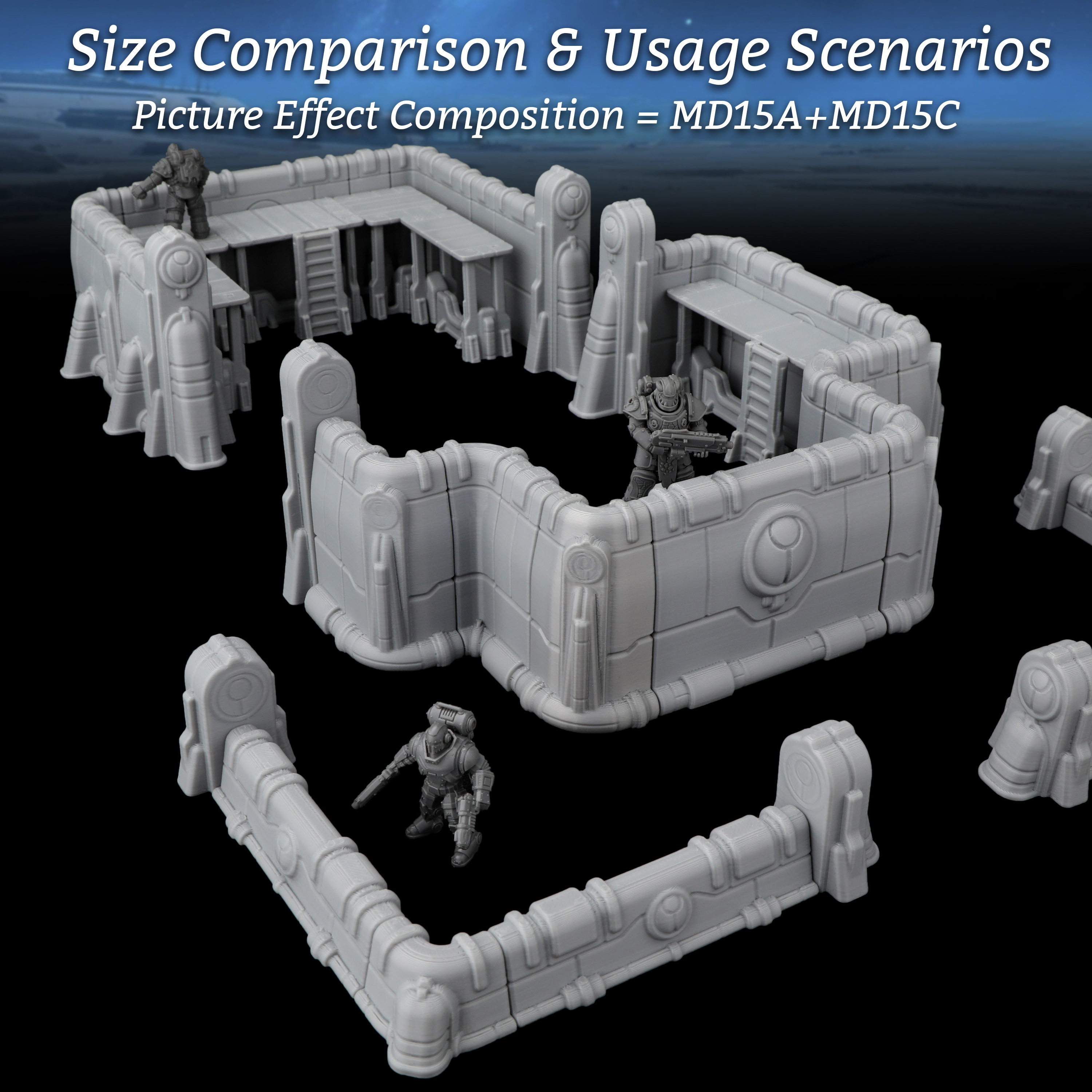 Sci-Fi Modular Fortress Defens - đánh giá và giá Board Game Dune