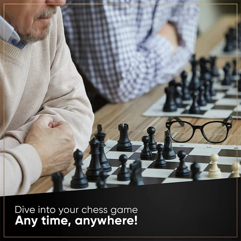 Chessboard PU Leather, 35cm/43 - đánh giá và giá Board Game Or Boardgame