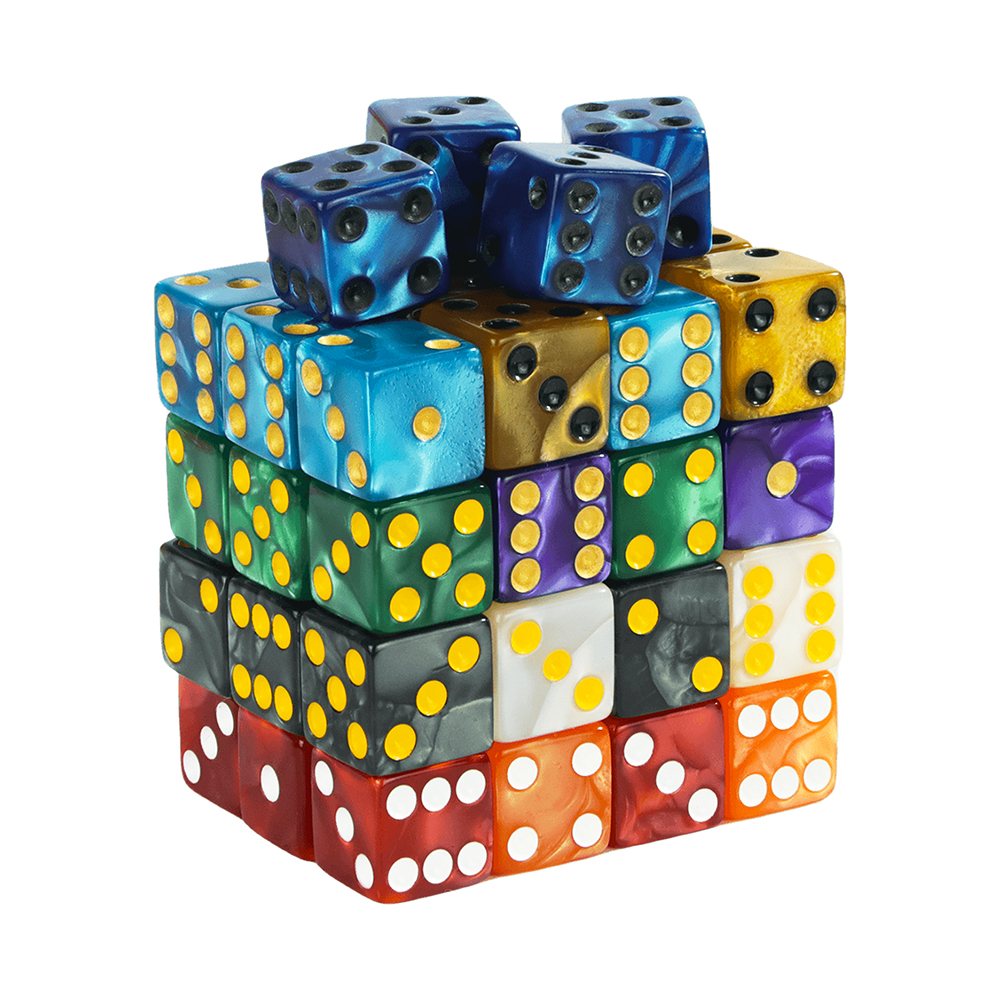 6-Sided Game Dice 16mm Marble  - đánh giá và giá Board Game Or Boardgame