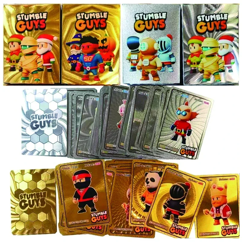 55Pcs/box Anime Stumble Guys C - đánh giá và giá Board Game Organization