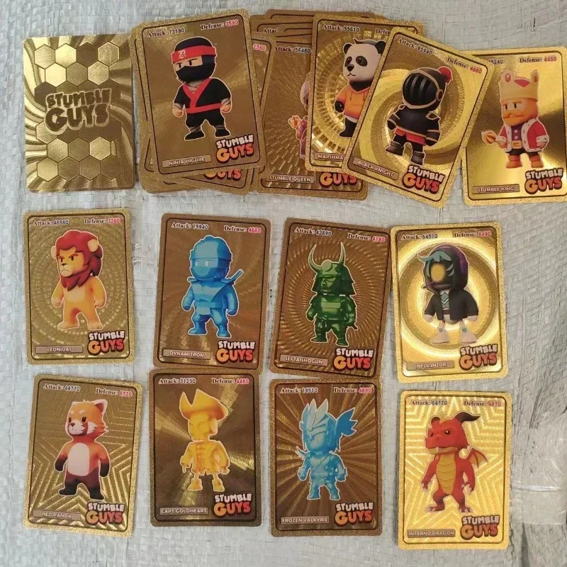 55Pcs/box Anime Stumble Guys C - đánh giá và giá Board Game Organization
