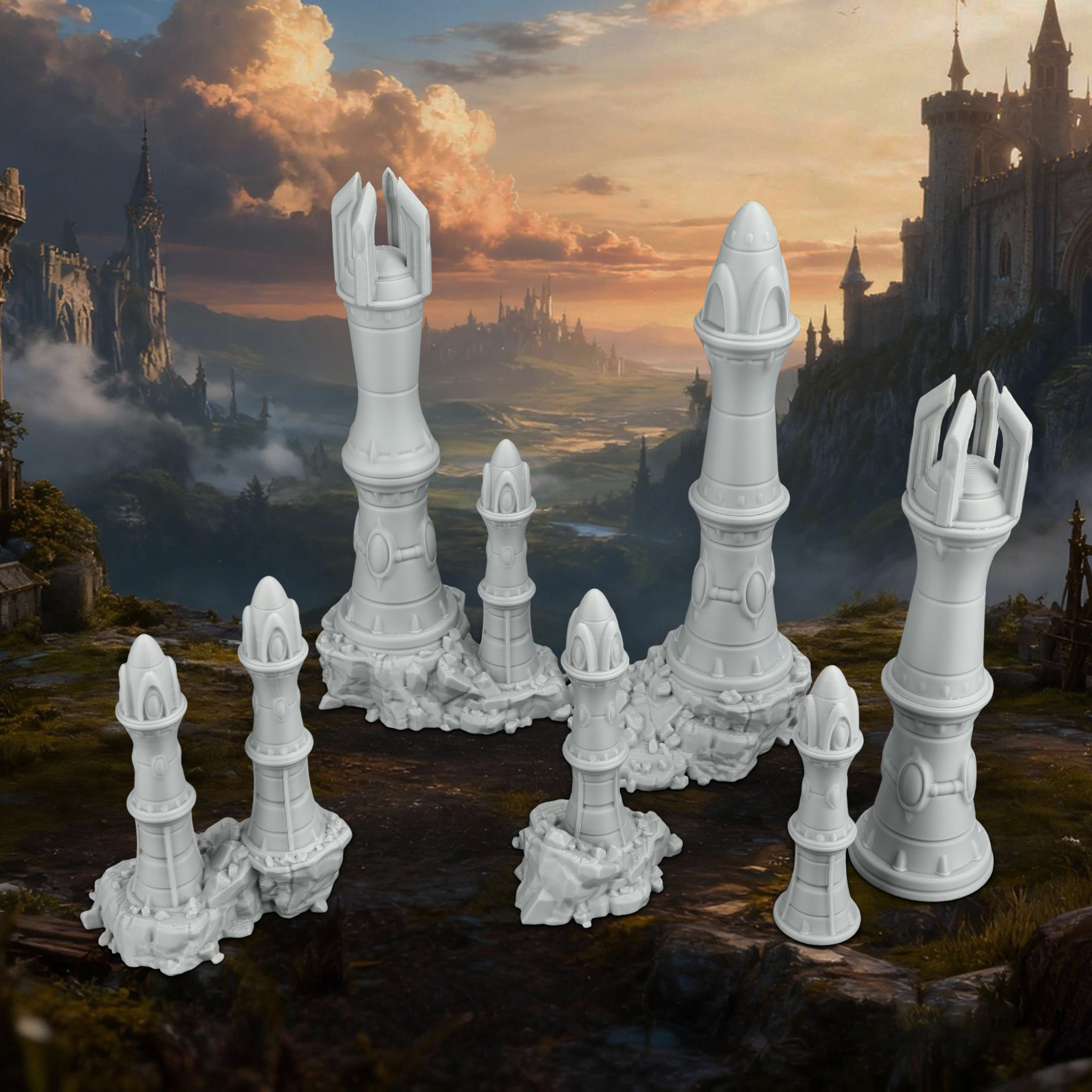 PRG Tower Kit | Fantasy Magic  - đánh giá và giá Board Game Dune