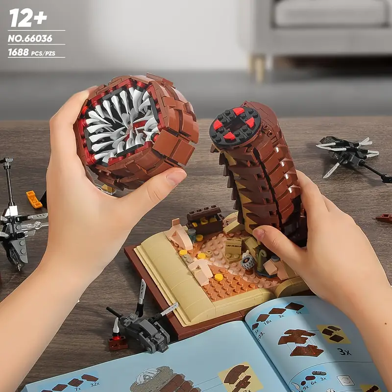 1688PCS MOC Movie Dune Sandwor - đánh giá và giá Board Game Dune