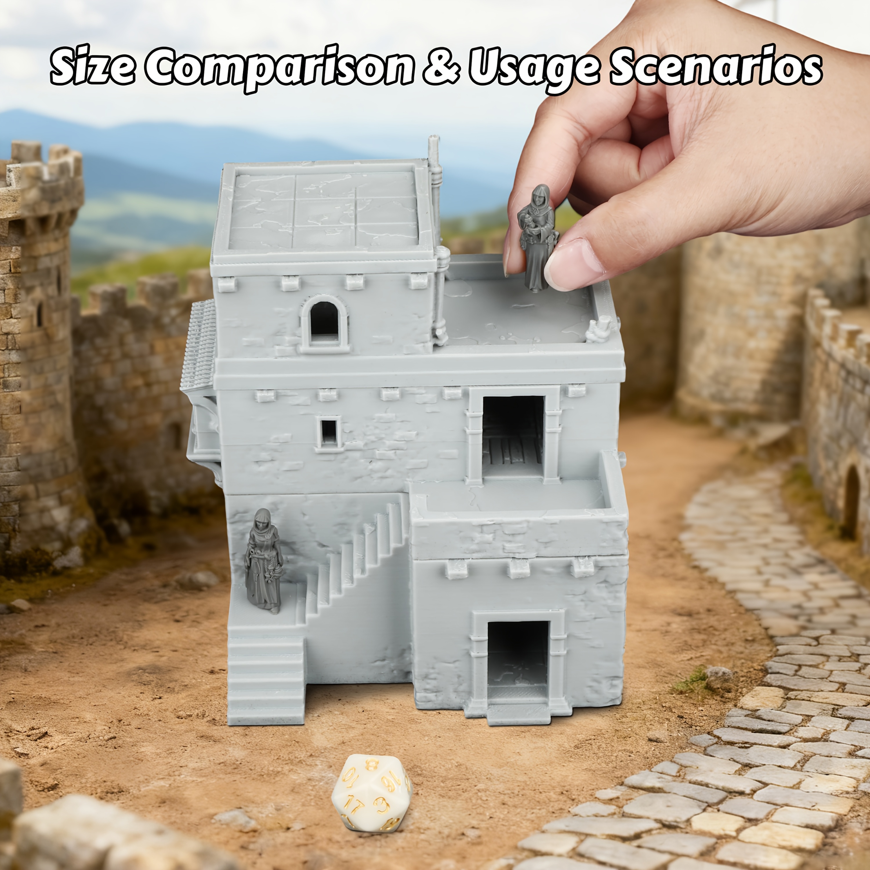 TRPG Miniature Building - Ston - đánh giá và giá Board Game Dune