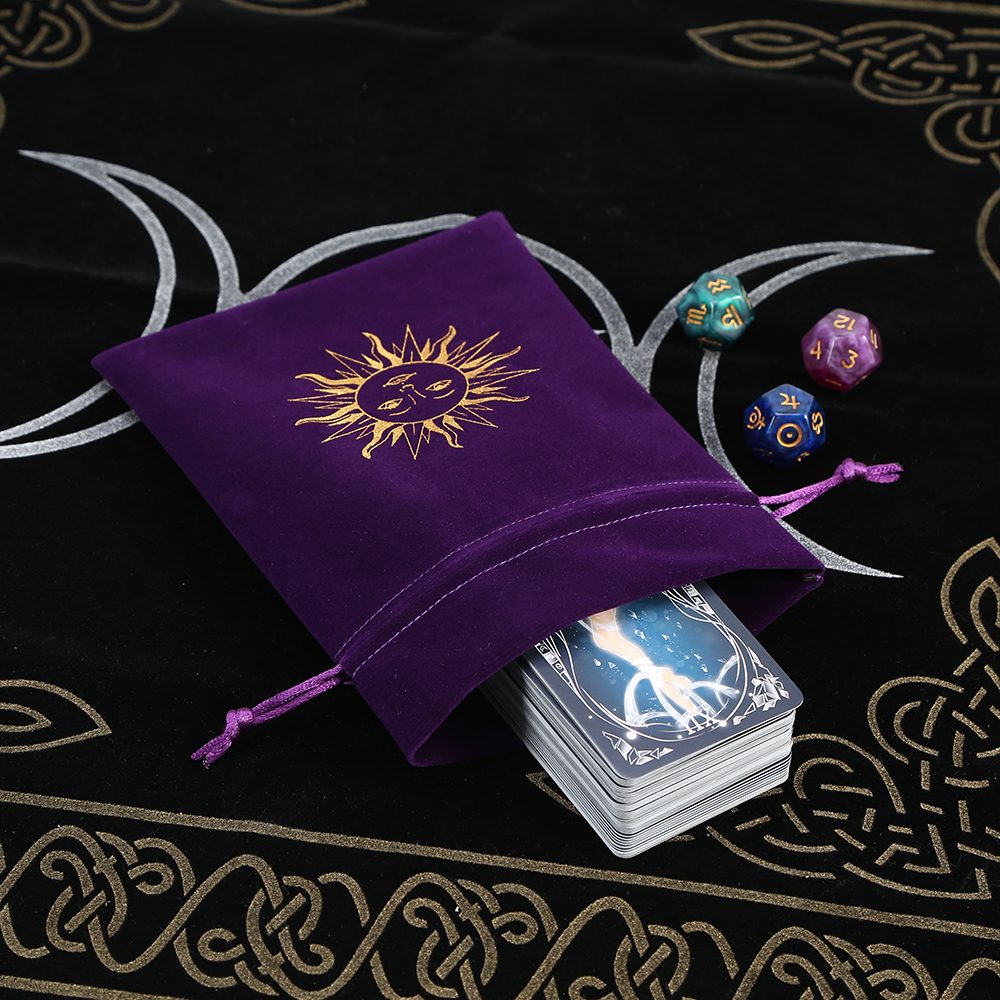 5Pcs Tarot Storage Velvet Bag  - đánh giá và giá Board Game Organization