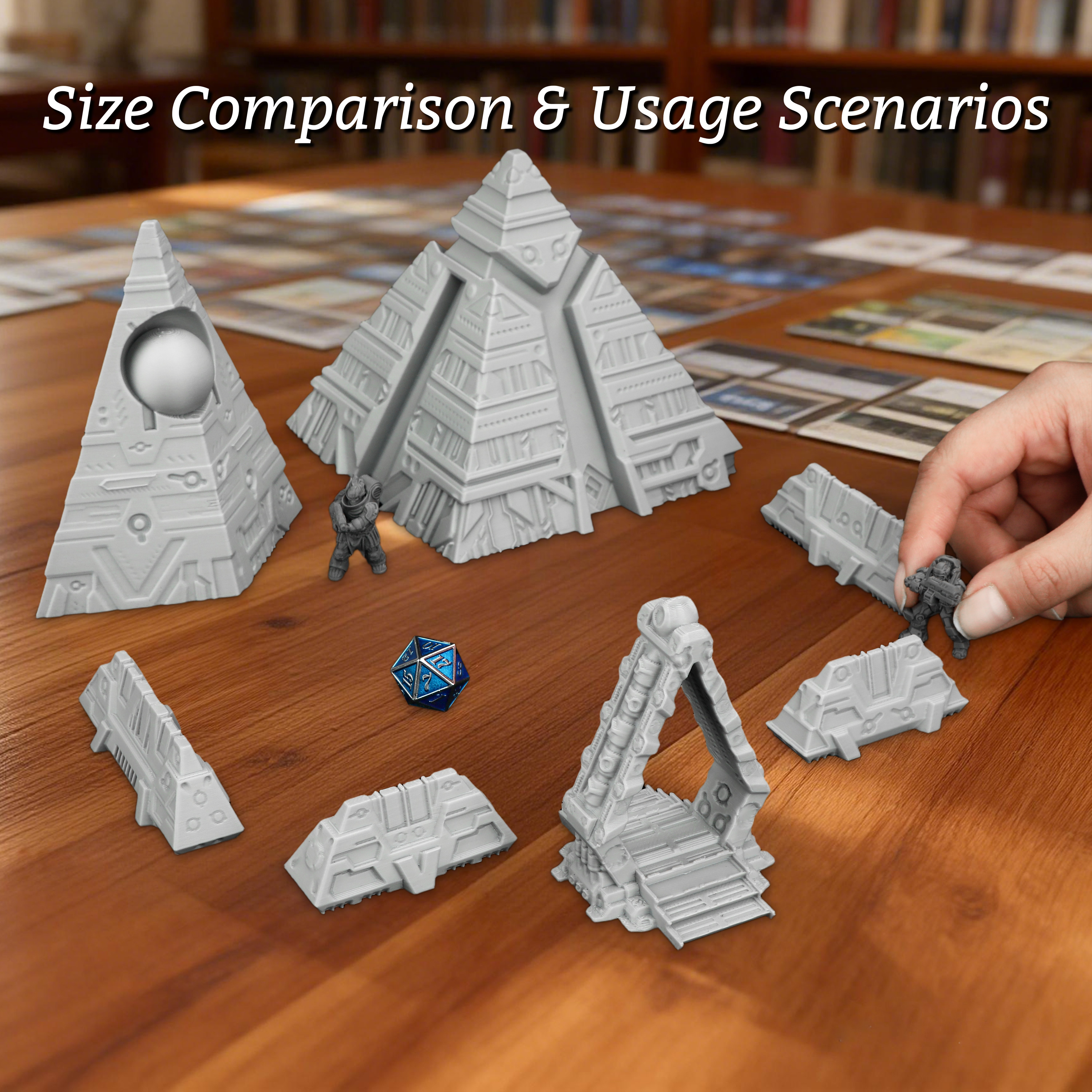 Sci-Fi Terrain Scene Miniature - đánh giá và giá Board Game Dune