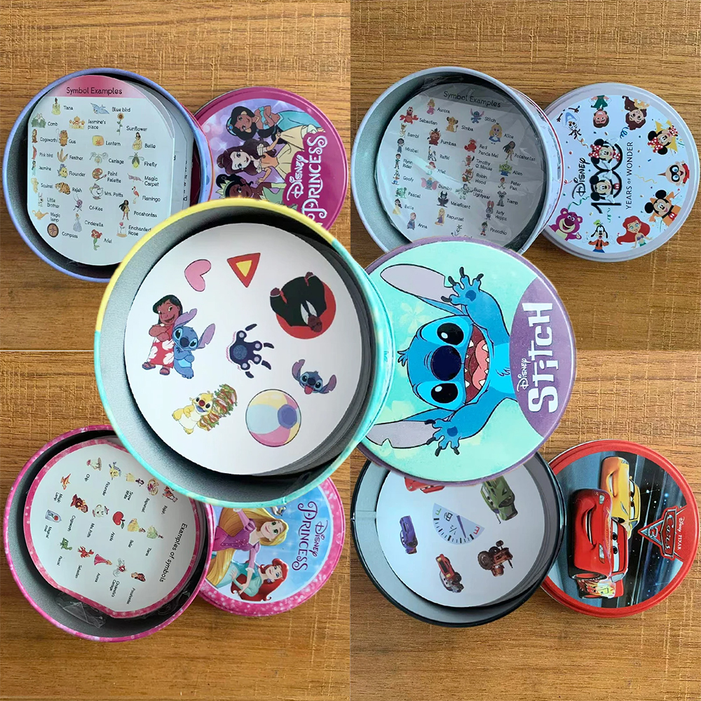 Disney Card Board Games Stitch - đánh giá và giá Board Game Organization